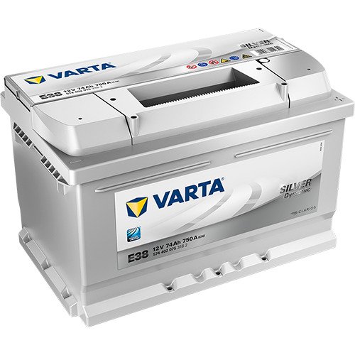 VARTA Silver Dynamic E38 74Ah 750A