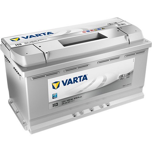 VARTA Silver Dynamic H3 100Ah 830A