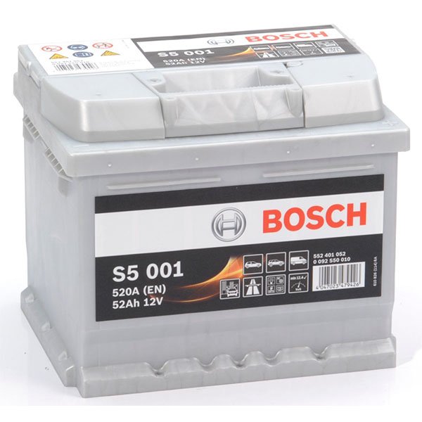 BOSCH S5001 52Ah 520A